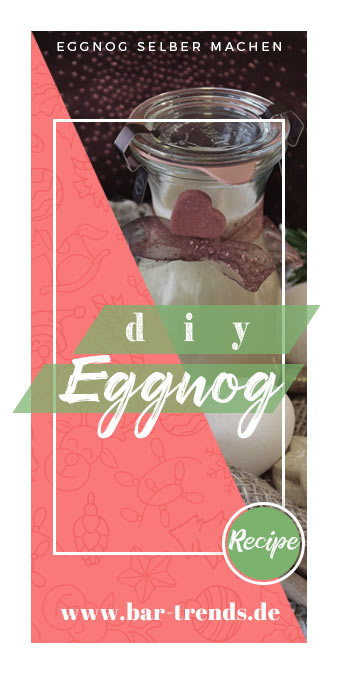 eggnog selbst machen Pinterest Banner